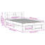 Bed Frame With Headboard Solid Wood Pine-1574490354-1574490352