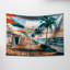 Tapisserie murale «Coastal Modern Beach Life»-133647720