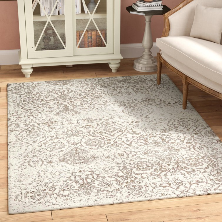 Basham Damask Indoor Rug