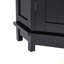 Armoire de salle de bain d'angle avec tablette réglable