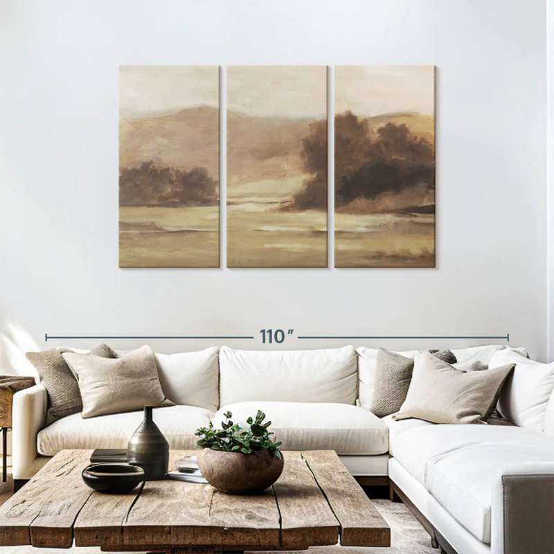 Alvord Muted Landscape I, 48" H x 74" W