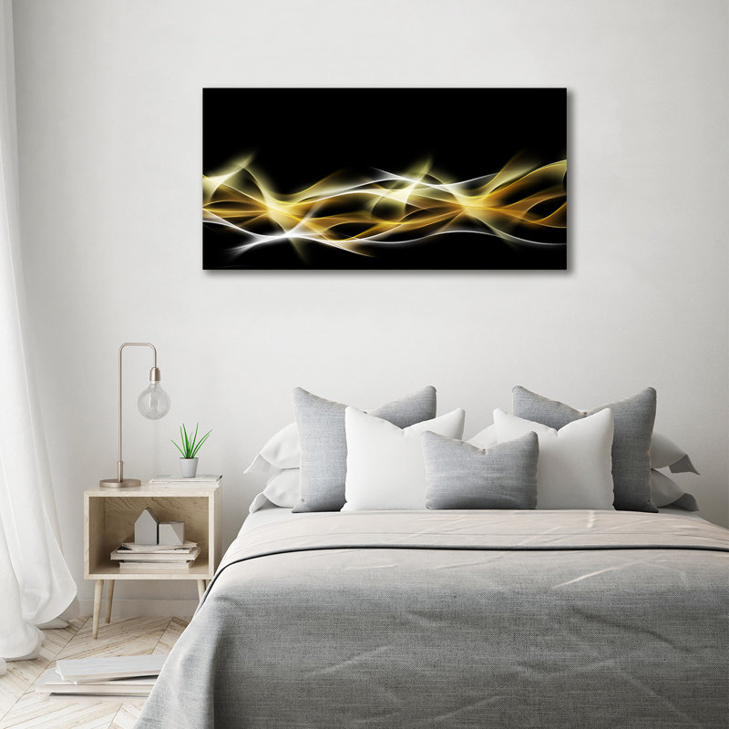 Abstraction Of Light - Wrapped Canvas Print