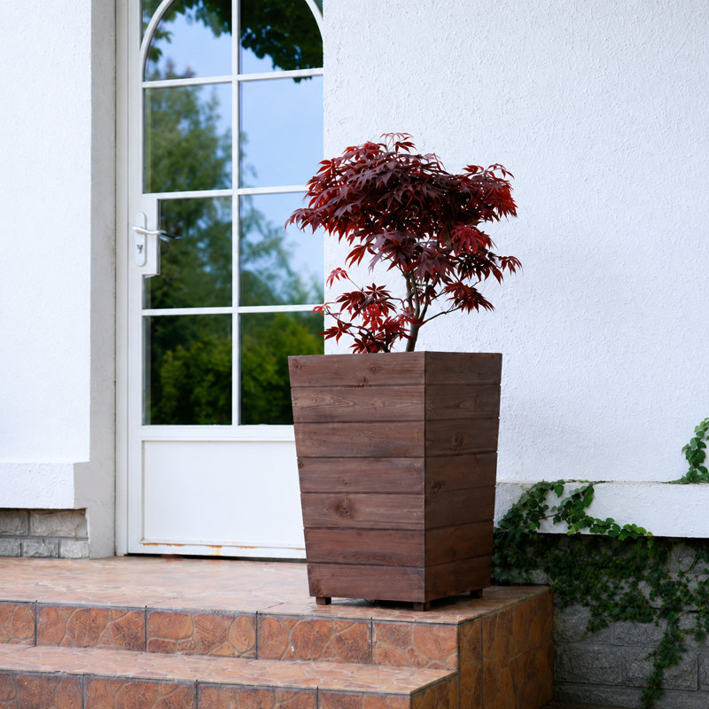 Planter Box, Dark Brown