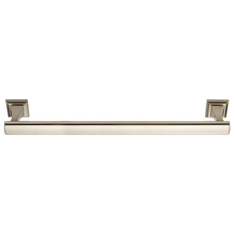 Manhattan Towel Bar, Satin Nickel
