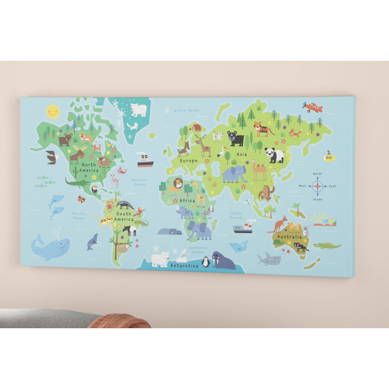 Art sur toile Edwina, H 24 po x L 48 po x l 1,25 po