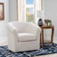 Fauteuil demi-tonneau pivotant Carmorn