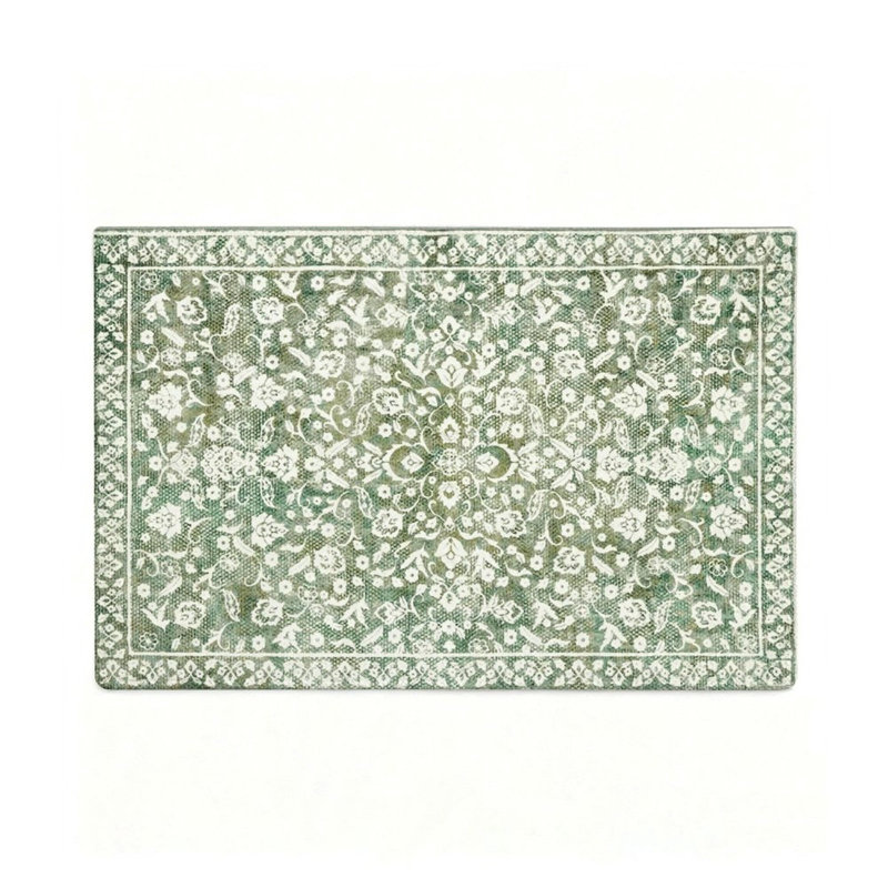 Tapis vert Ditsy