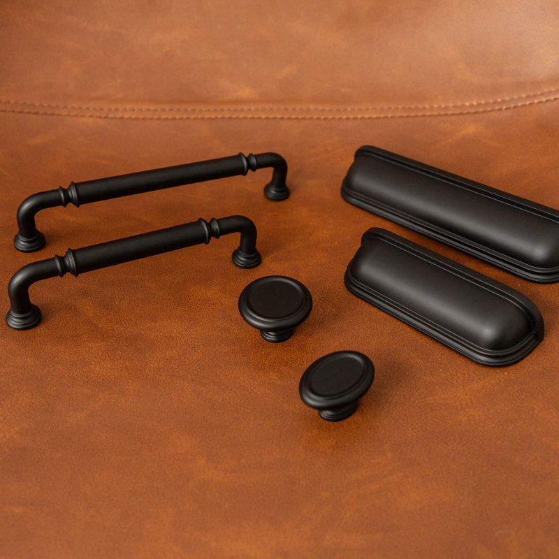 Berkshire Oval Cabinet Knob, Matte Black