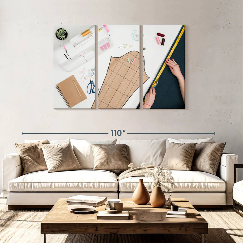 Senne processus de couture, H 48 po x l 74 po