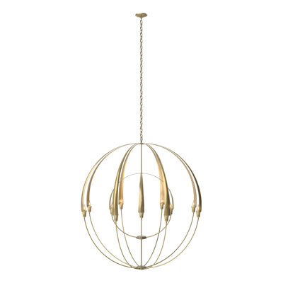 Lustre sphérique double 12 lumières Cirque