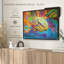 Abstract Brain Canvas Print-102859509