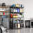 Lundys 71" H x 35.5" W x 16" D 5-Tier Adjustable Metal MDF Storage Rack Shelves Boltless Shelving-32673315