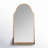 Geraldine Metal Rectangle Mirror with Shelves