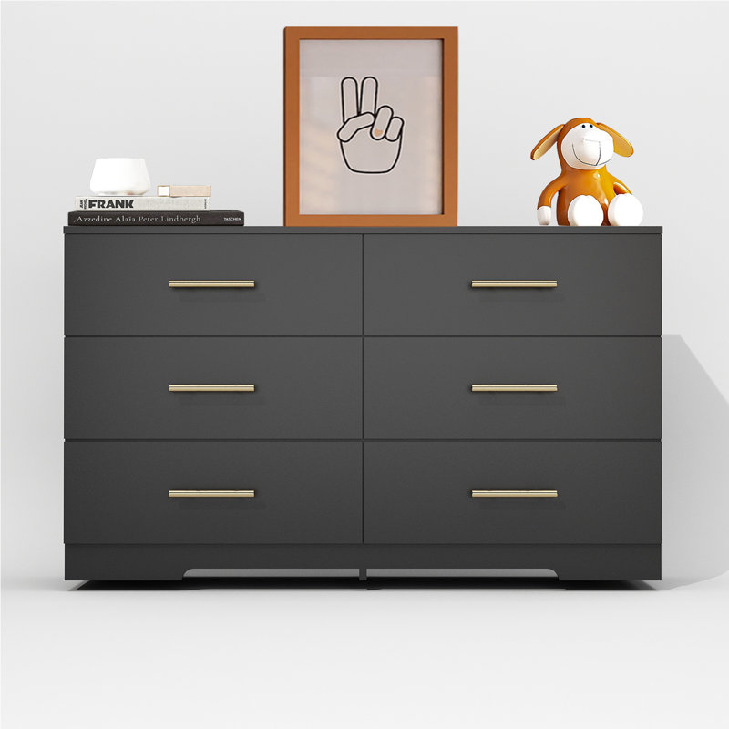 Commode 6 tiroirs Preet
