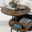 Table basse à plateau relevable avec rangement Giles pour le salon et le bureau personnel Giles-293392644