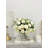 Rose Peonies Arrangement in Vase-107283953
