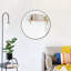Miroir mural moderne à cadre rond-88045797-88291204