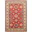 Tapis rouge Finest Ghazni 6 pi 6 po x 9 pi 7 po