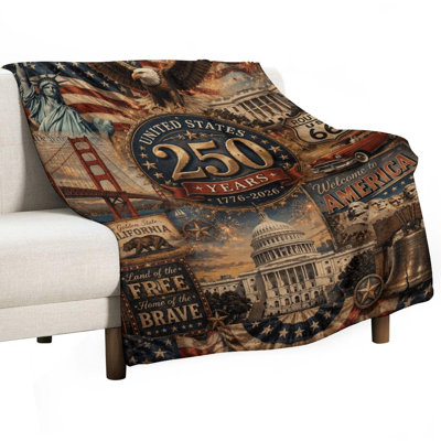 Jeté en flanelle Luxury