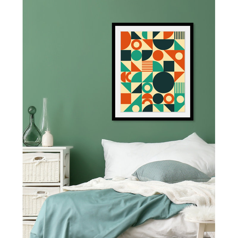 Pattern - Single Picture Frame Print, 40 cm H x 30 cm W