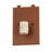 Rustic Lodge Flush Mounted Sconce