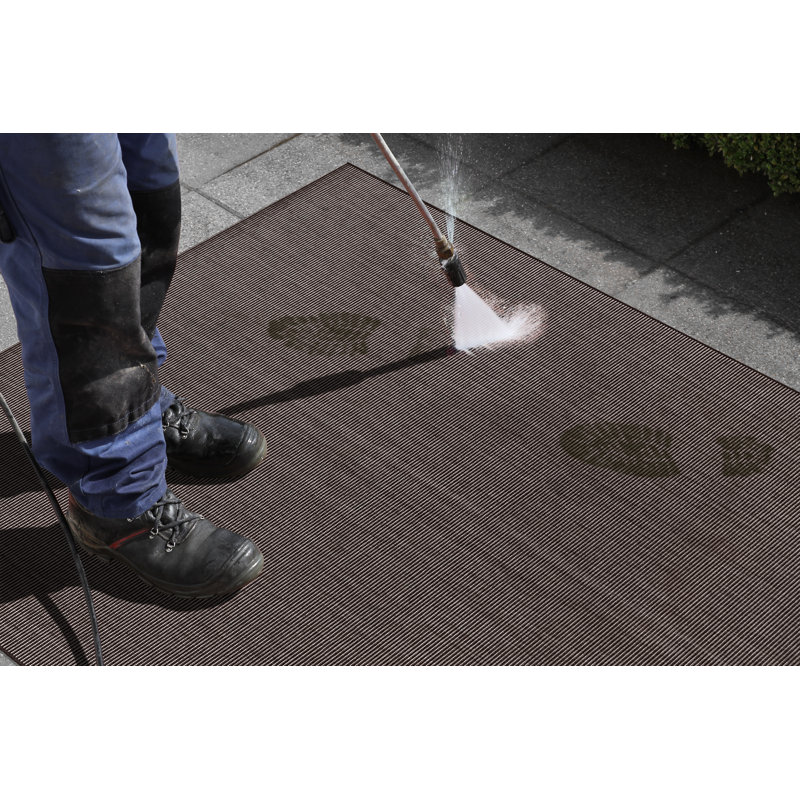 Meadow Black Rug, Rectangle 120 x 170cm