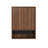Wall-Mounted Storage Cabinet with Doors & Shelf