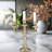 Hamptons 10.25'' H Metal Tabletop Candelabra