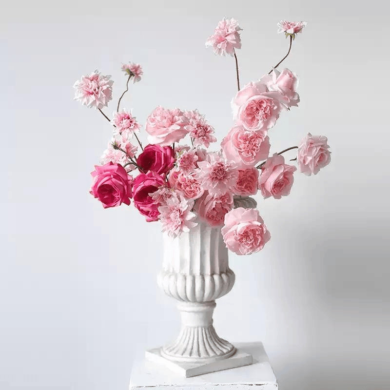 Tige de jardin rose - 29 po, Blush Pink, [C] 6 Stems
