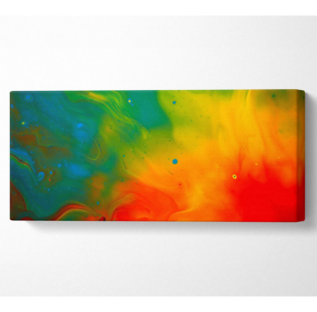 Paint Flames - Kunstdrucke auf Leinwand