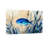 Animals Blue Fish Swimming Among Seaweed Bubbles-2049559819