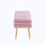 Banc de rangement en velours Agostino-486092664