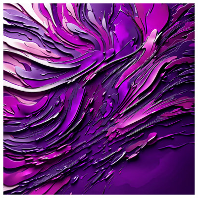 Édredon mauve fluide