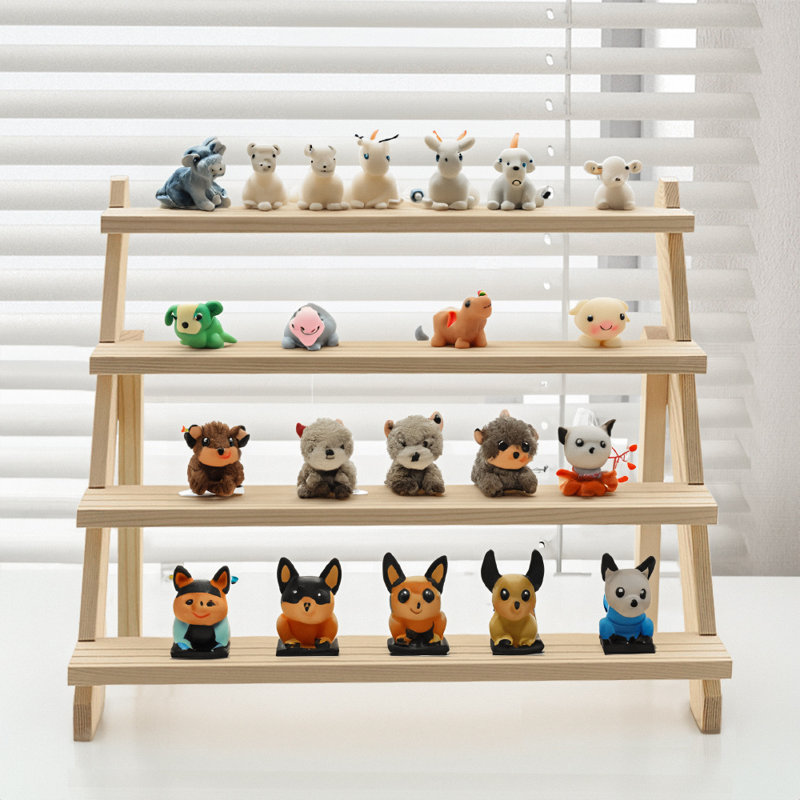 Rudolph Solid Wood Desk Organiser