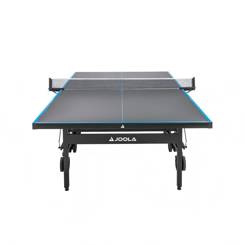 Table de ping-pong pliable avec roulettes verrouillables