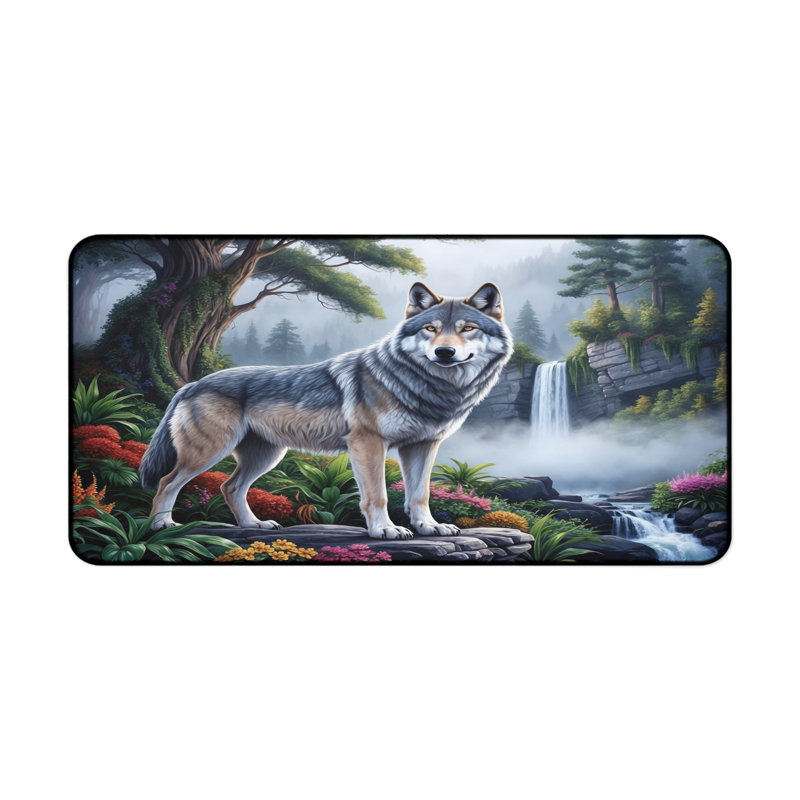 Polyester Desk Pad, 14.4x12.1