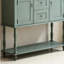 French-style vintage green entrance cabinet-672469521