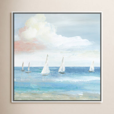 Ibis "Beach Sail Bliss" Print by Nan
