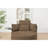 Coffee Round Sofa with Swivel Side Table