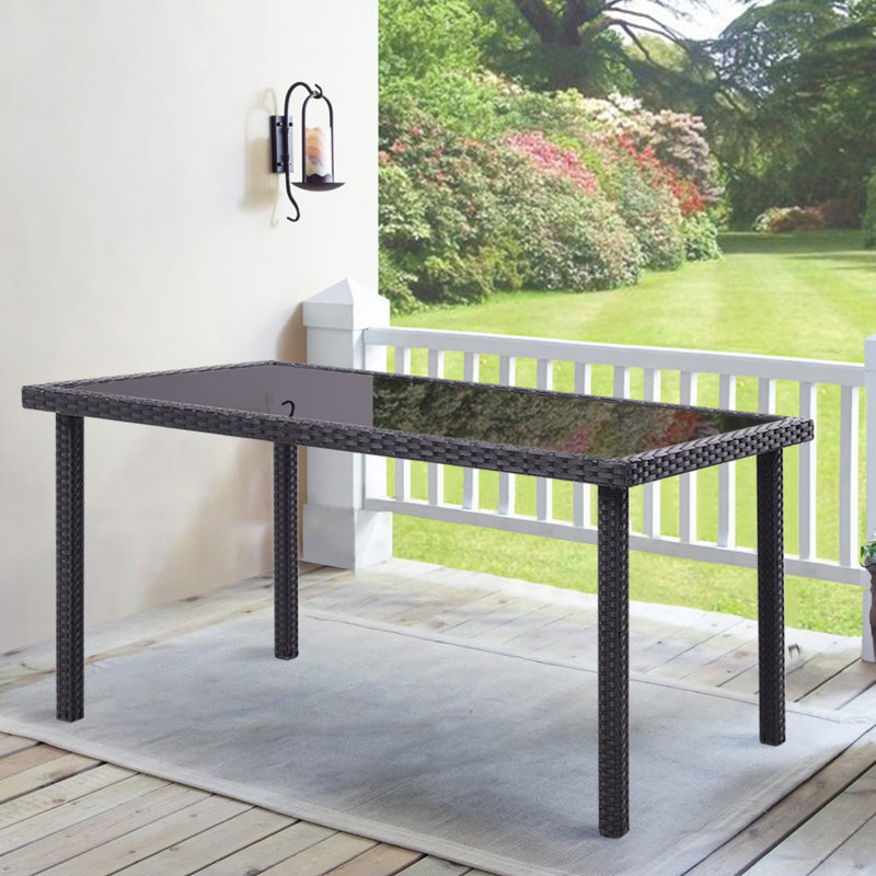 Rectangular 6 - Person 150Cm L Outdoor Table
