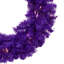 Pre-Lit Artificial Pine Christmas Wreath - 24" - Clear Lights-1428003671
