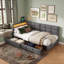 Upholstered Daybed with Drawer Storage-1430448314-1510363922