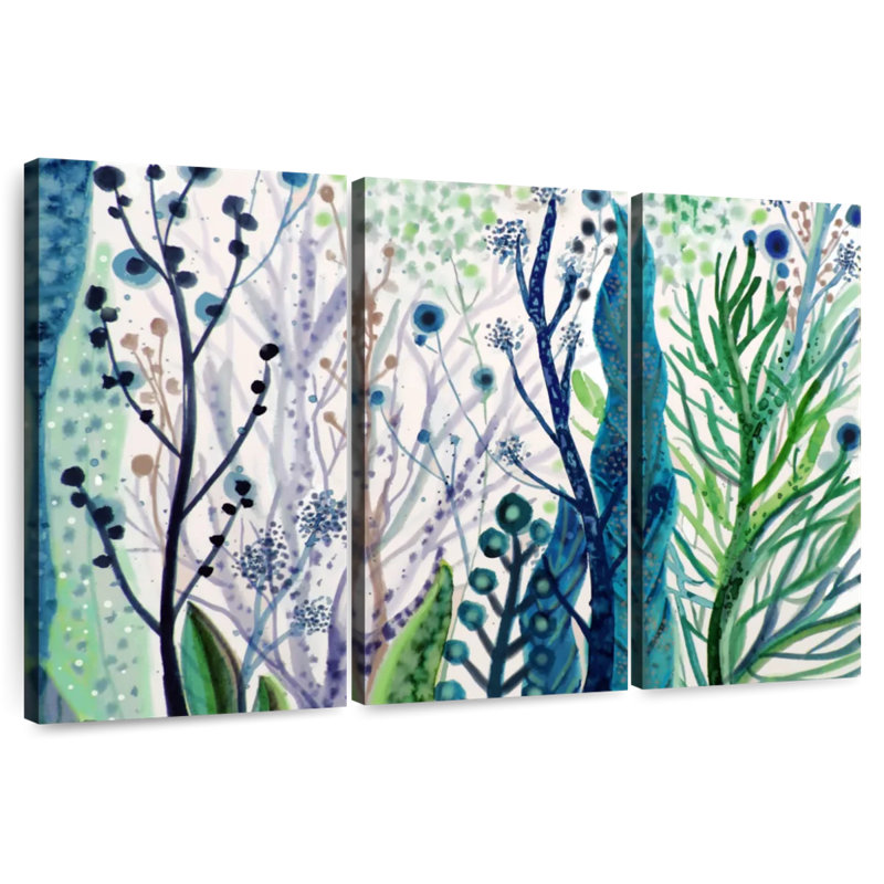 Harnek Algae, 48" H x 74" W