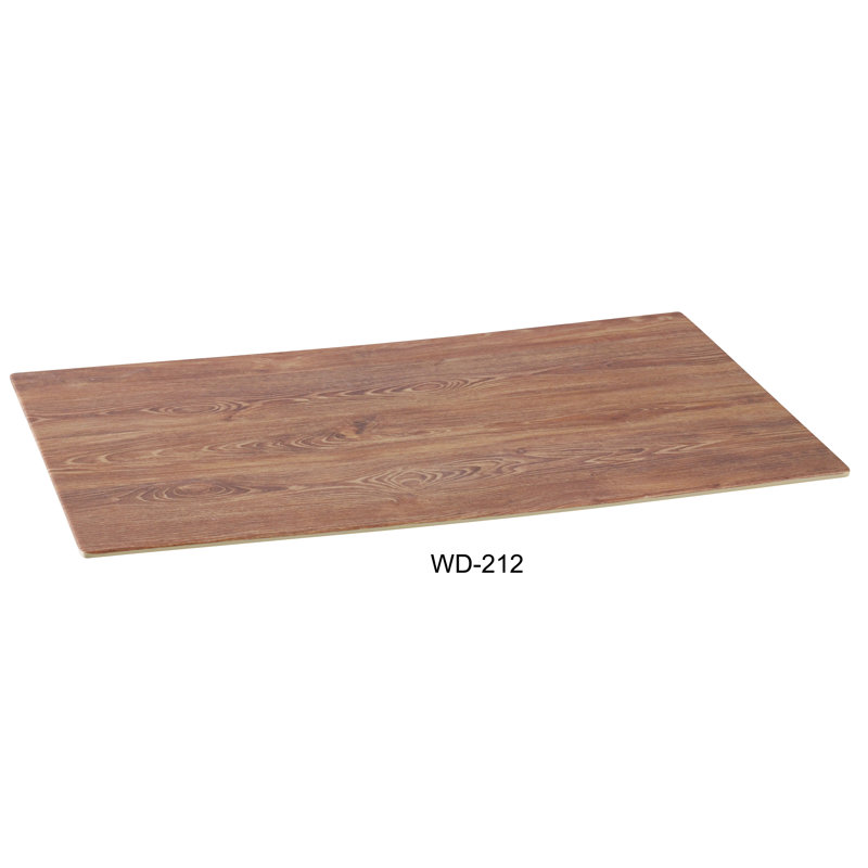Plateau et plateau à fromage en bois et en mélamine, L 12,5 po x l 7 po x H 0,5 po