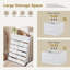  Commode haute 13 tiroirs en tissu, tour de rangement moderne-1160186343