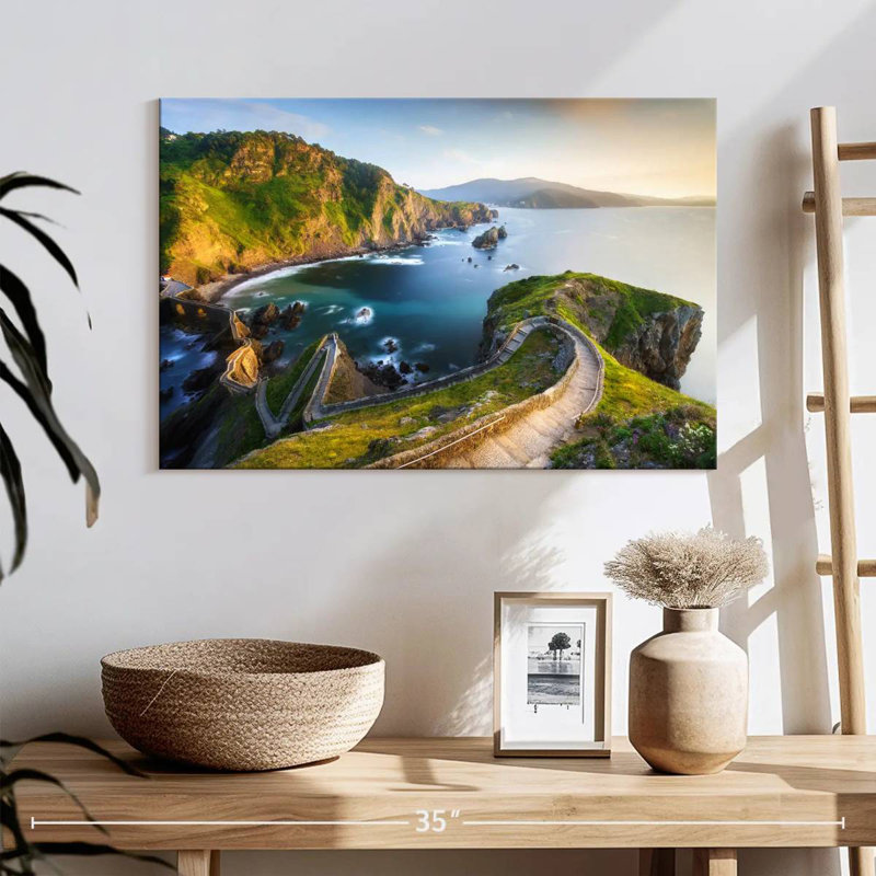 Alvord Gaztelugatxe Stairs, 16" H x 24" W