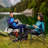 Outdoor Folding Camping Chairs And Table Set With Carrying Bag