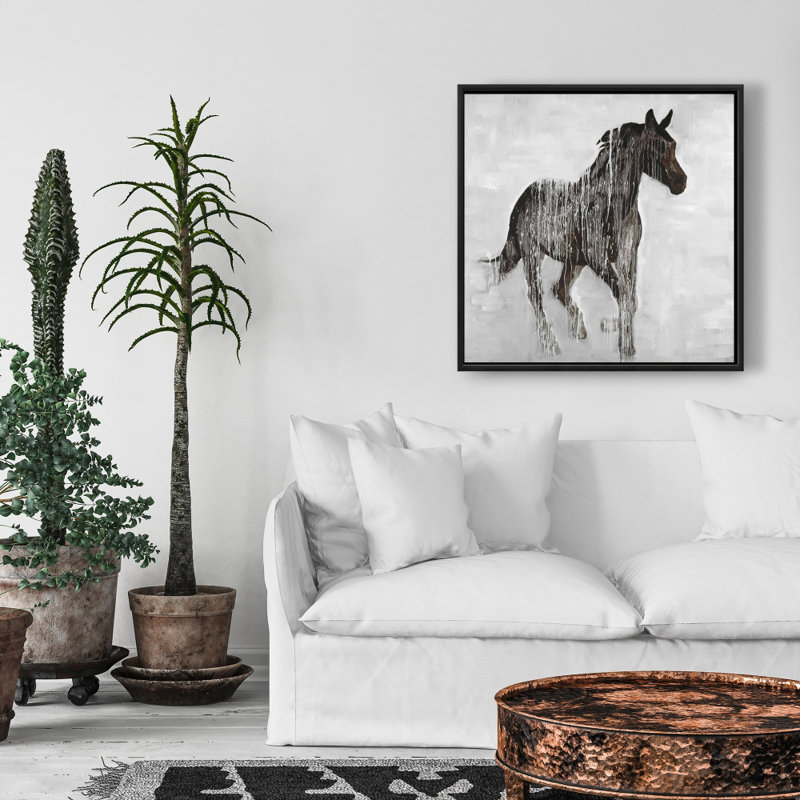 " Abstract Brown Horse "