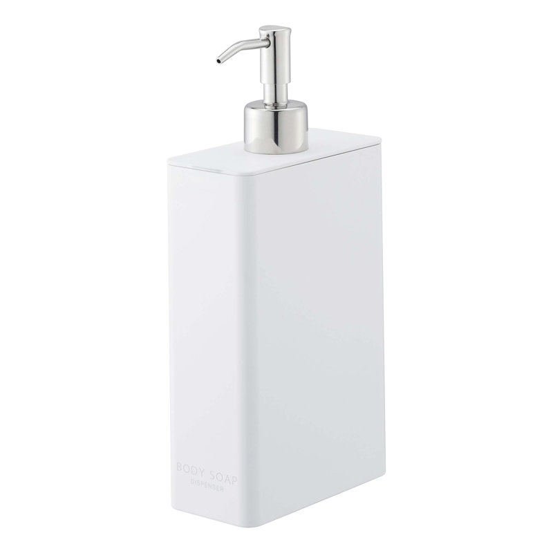White Rectangular Minimalist Body Soap Dispenser