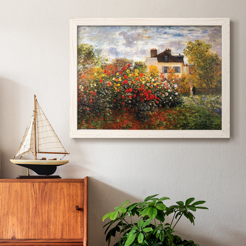 " Argenteuil By Monet ", White, 28" H x 42" W